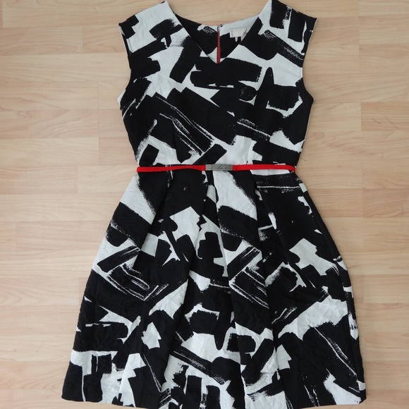 Doo.Ri Dresses & Skirts - Doo.Ri for Macy’s Black and White A-Line Dress